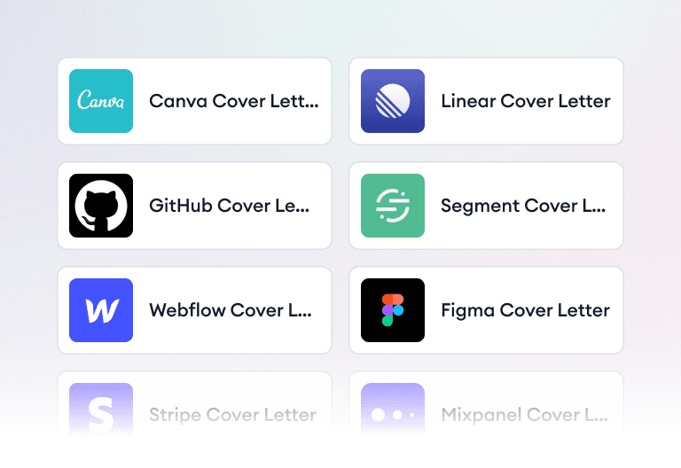 Step 3: Generate a cover letter